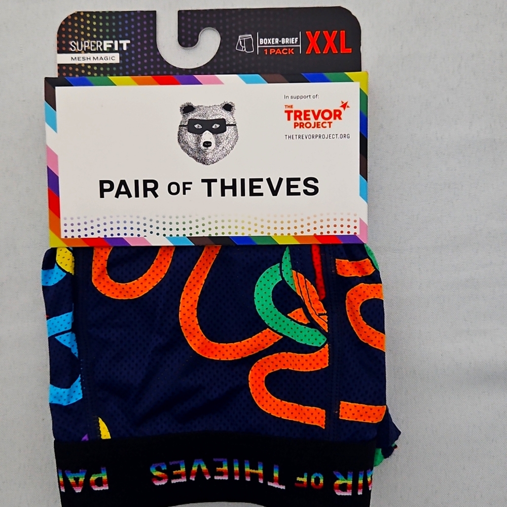 Pair Of Thieves Men's Underwear XXL Navy Blue Marine